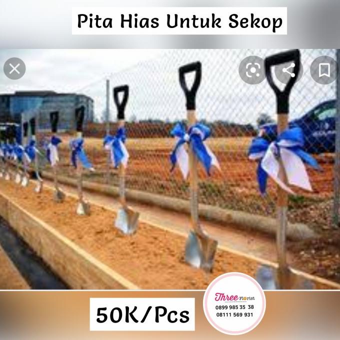 

Sale!!! Pita Untuk Sekop / Pita Hias / Pita Simbolis / Pita Hiasan / Pita - Paling Dicari