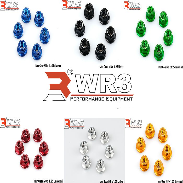 Mur Gear WR3 8mm R15V3/R15V2/GSX 150RR/GSX 150R/Ninja 150RR/XSR 155