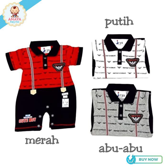 AN59 Baju  Romper Jumper  Bayi  Laki  Laki  Jumper  Kaos Anak 