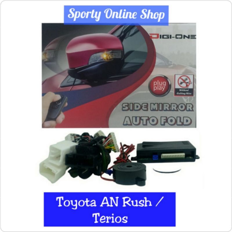 Modul Spion Lipat Elaktrik Rush New / Terios New Model OEM