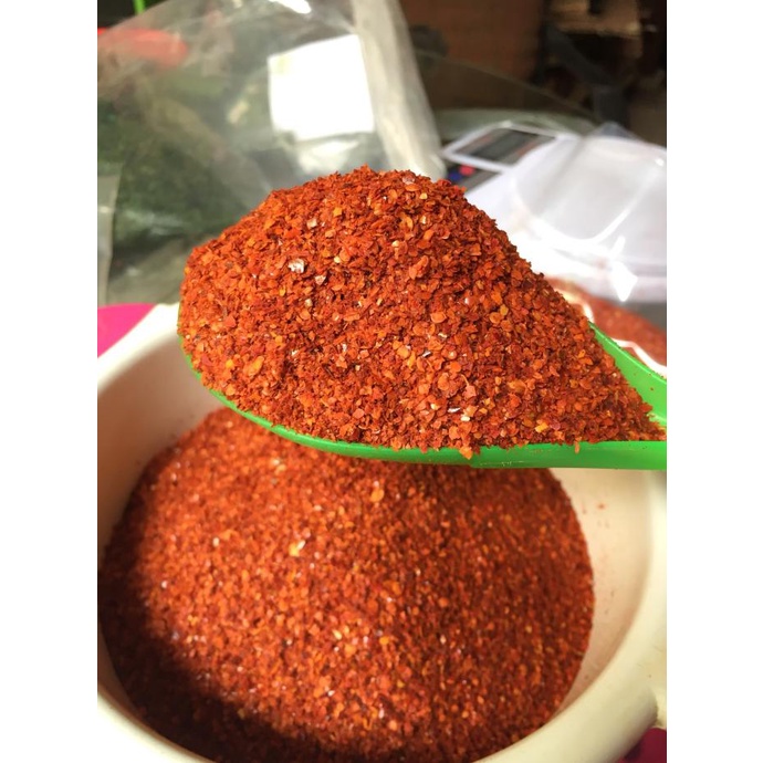 

Big Sale Ichimi Togarashi 100Gram Cabe Bubuk Flakes Kering Asli khas jepang Big Sale
