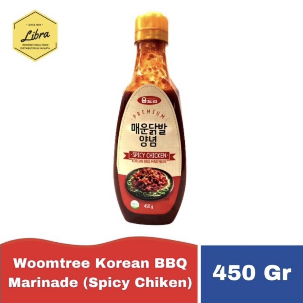 

Woomtree Korean BBQ Marinade (Spicy Chicken) 450 Gr