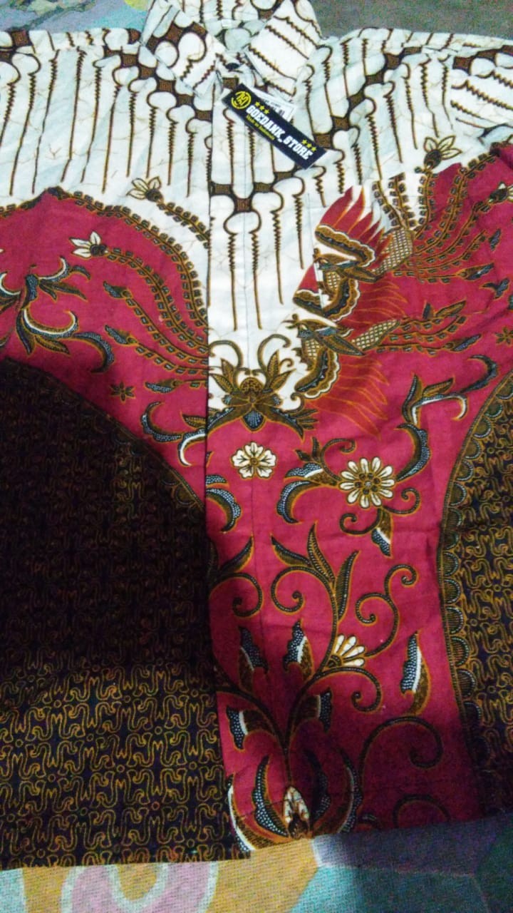 Kemeja Batik Lengan Panjang Size M L Xl Xxl Xxxl