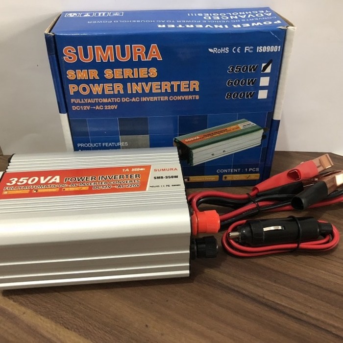 Power Inverter Sumura 350W SMR Series DC 12V ke AC 220V