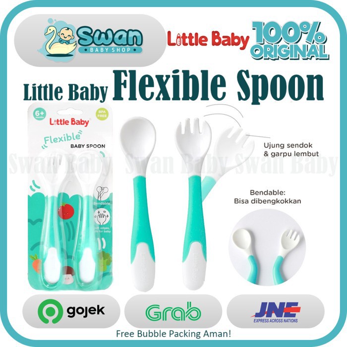 Little Baby Flexible Spoon / Sendok Flexible