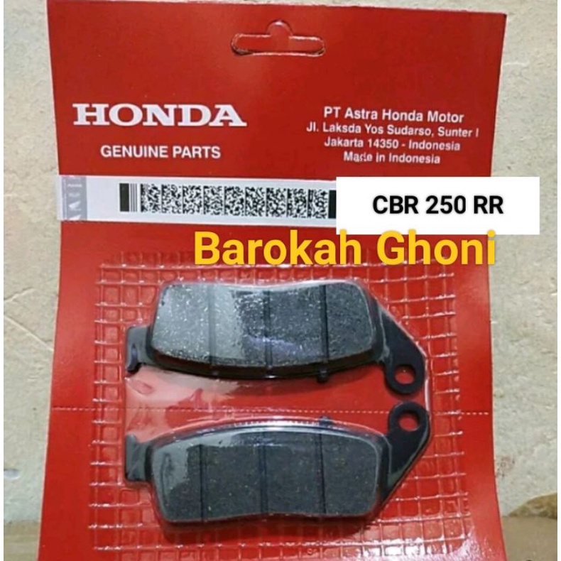 Kampas Rem depan CBR 250 RR kampas rem depan CBR 250 led dispad Cbr 250 rr ABS non abs