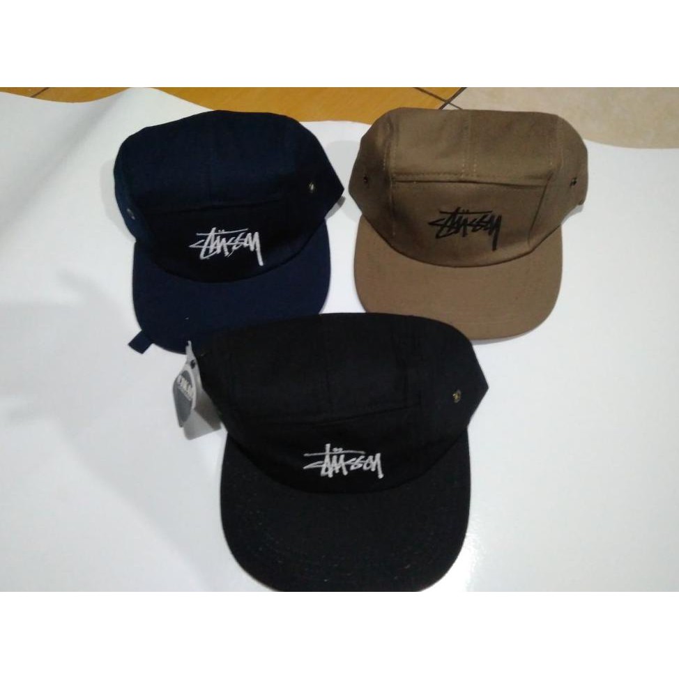 Terbaru TOPI BASEBALL  STUSSY 5 LIMA PANEL - TOPI BASEBALL STUSSY