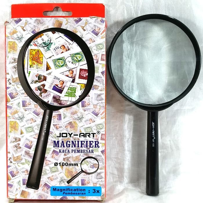 Kaca Pembesar 100mm Loupe Magnifying Glass Magnifier 100 mm