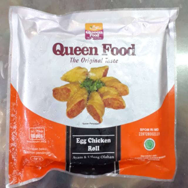 

Queen Food Egg Chicken Roll