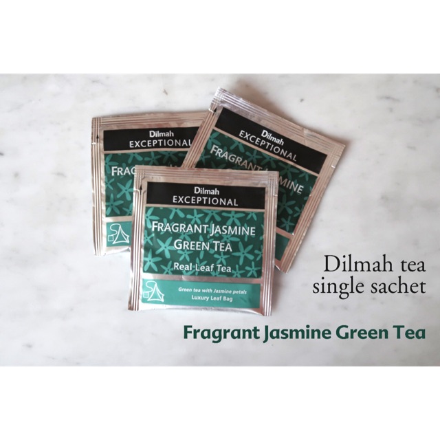 

Teh Dilmah sachet rasa jasmine green tea