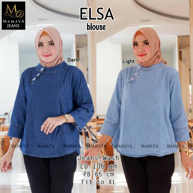 Elsa blouse jeans