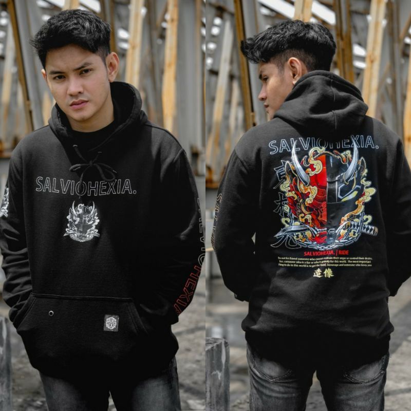 SWEATER HOODIE VARIAN MODEL SALVIO HEXIA ~hoodie