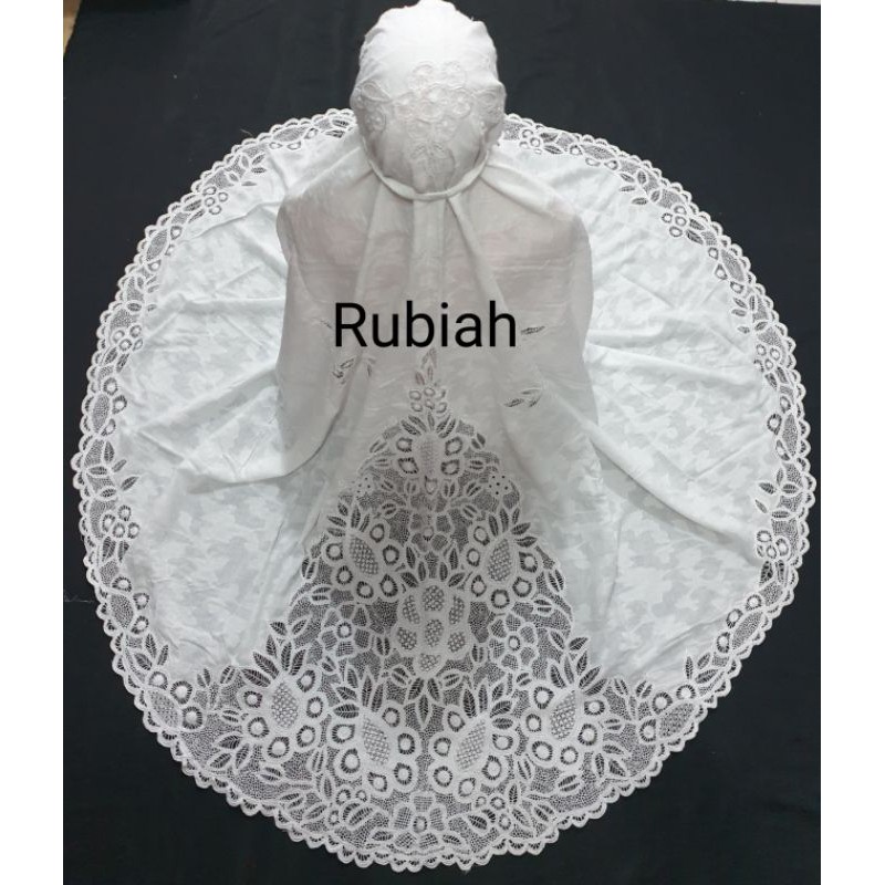 mukena kerancang punggung rubiah