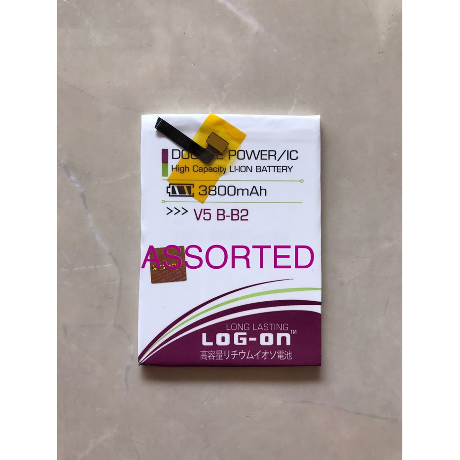 BATERAI LOG ON DOUBLE POWER VIVO V5 Y65 B-B2