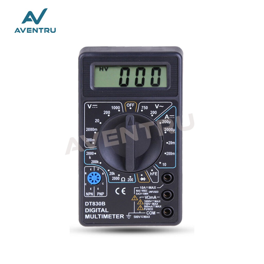 Multimeter DT830B / Avo Meter / Multitester / Avometer Digital DT-830B