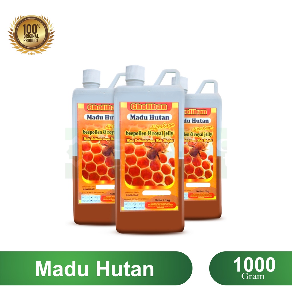 

Gholiban Madu Hutan Kalimantan 1Kg / Madu Hutan Kalimantan Original