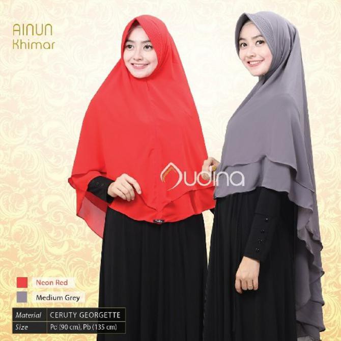 Promo Khimar Ceruty Jumbo 2 Layer Pet Antem Hijab Jilbab Syari Kerudung