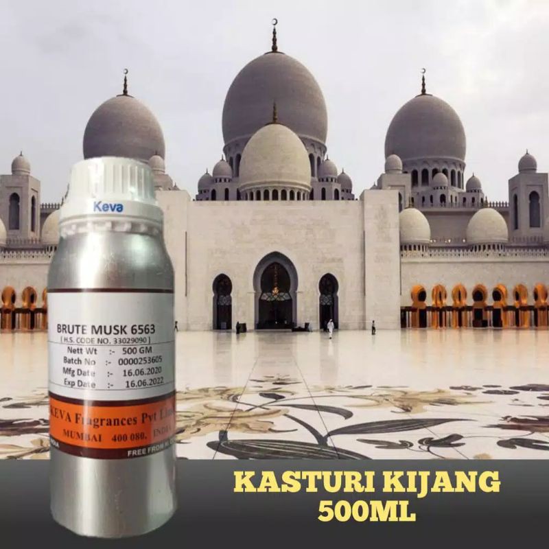 Minyak wangi  kasturi  kijang 500ml orizinal