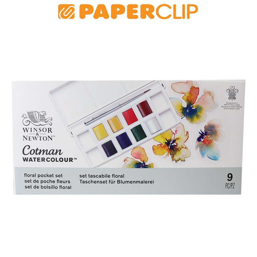 

WATERCOLOR WINSOR & NEWTON POCKET FLORAL SET 8HP 0390671CWC