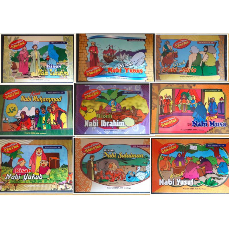 Buku kisah NABI DAN RASUL Cerita Nabi dan rasul
