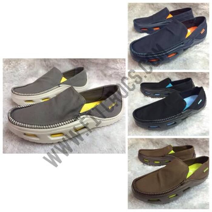 Crocs Cowok Pria Tideline Sport Canvas Original [GROSIR dan ECERAN]