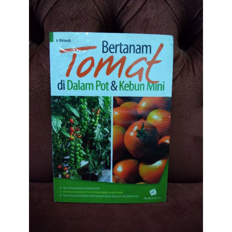 Buku Bertanam Tomat Di Dalam Pot dan Kebun Mini