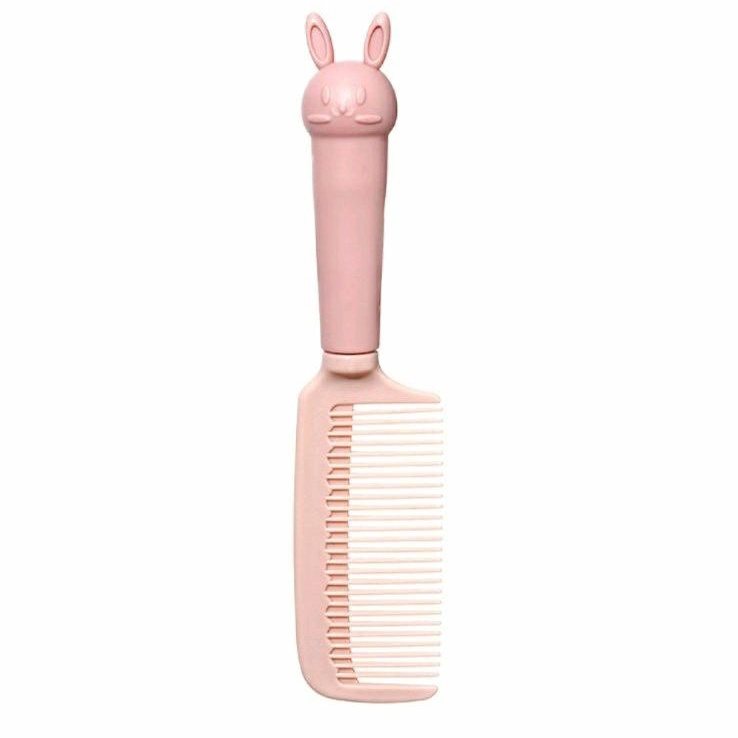 Sisir Rambut Gagang Bunny Sisir Cewek Ganggang Karet Cute