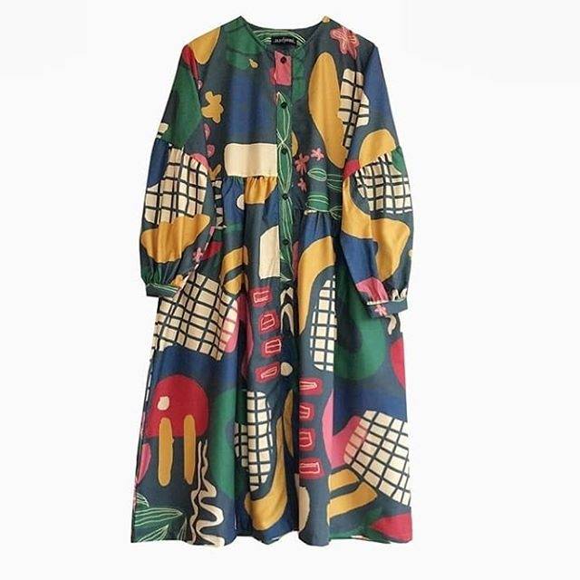 Tine dress Navy Nadjani