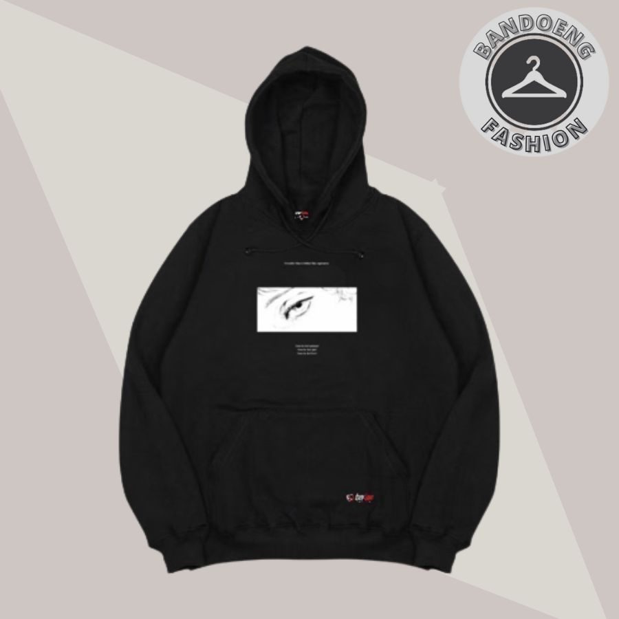 Hoodie Pria aesthetic EAZYLAND bergambar  Panas Musim Gugur