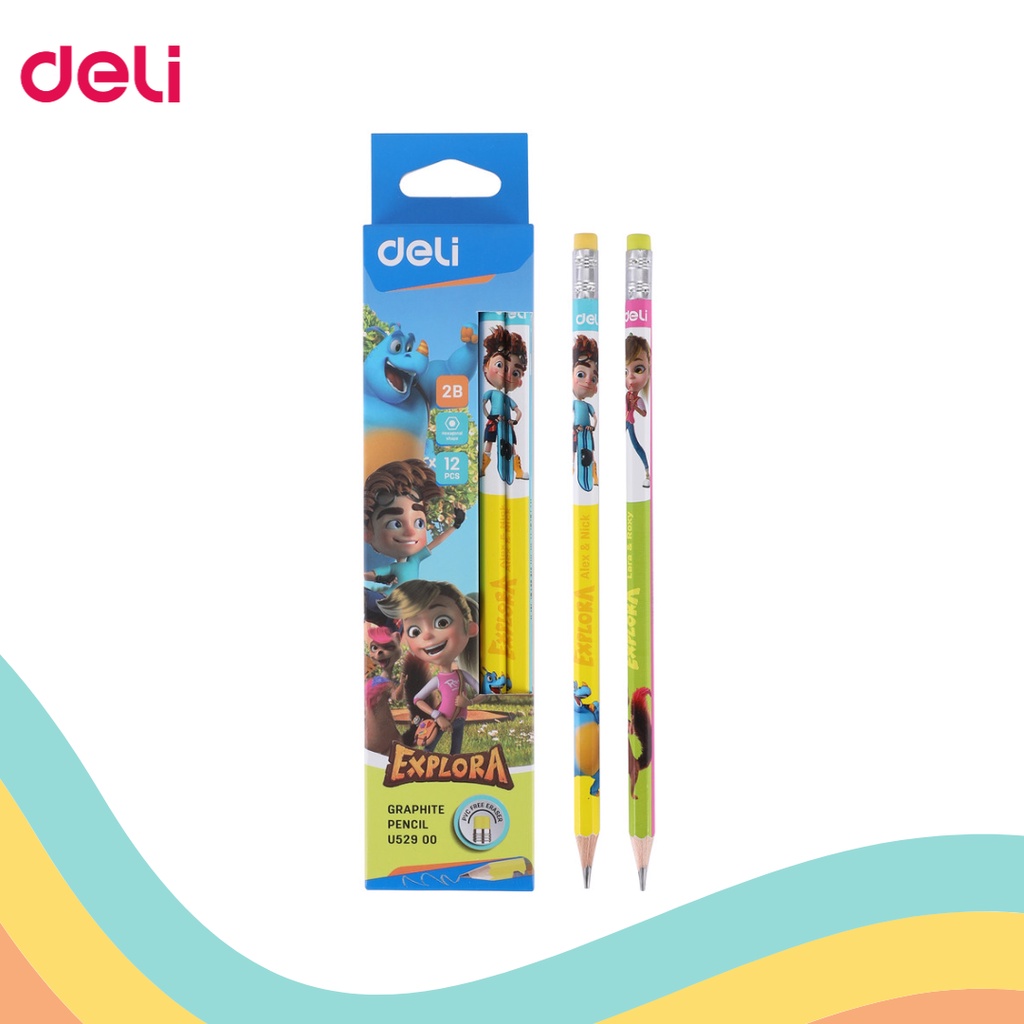 

PENSIL 2B DELI EU-52900 EXPLORA (12 PCS)