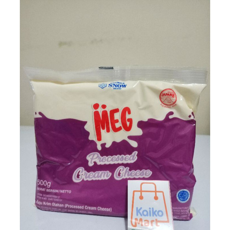 

Meg Processed Cream Cheese 500gr