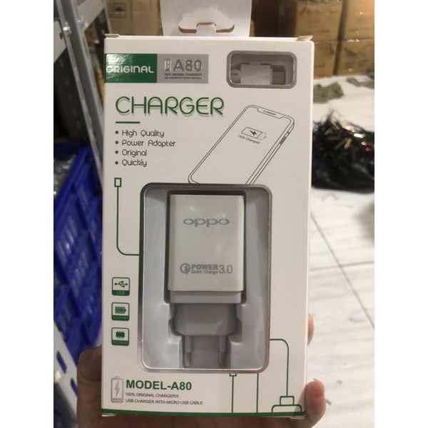 Charger brand A80 3.5A Micro usb dan Tipe c