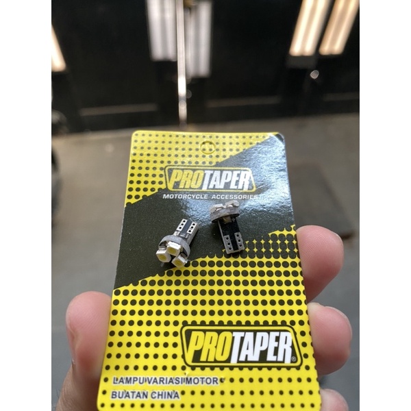 (2 BIJI) Bohlam Lampu LED Speedo T5 Lampu Spido Motor Led DC 12Volt