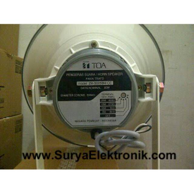 horn speaker toa 25 watt