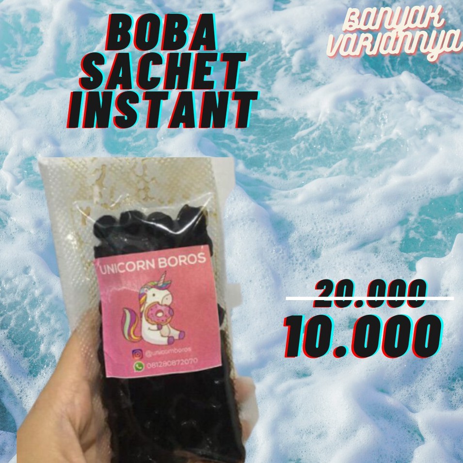 

PROMO TERBARU!!! BOBA INSTANT SACHET
