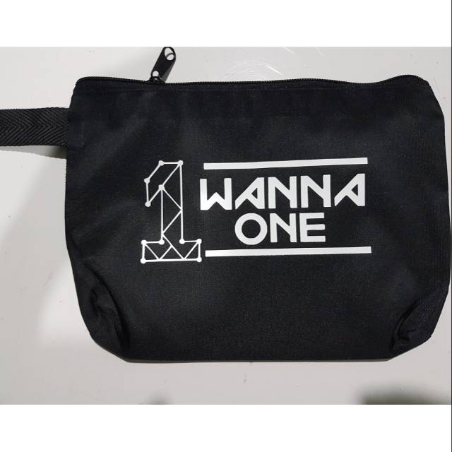 wanna one Tas pensil pulpen kosmetik bag pouch kpop tempat alat tulis