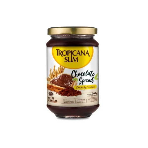 

Tropicana Slim Chocolate Spread Selai Cokelat Jar 300gr