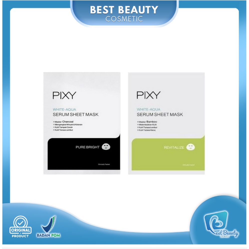 ★ BB ★ PIXY White Aqua Serum Sheet Mask