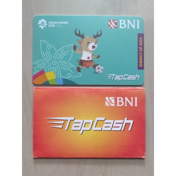 BNI Tapcash edisi Asian Games 2018 /Like eMONEY eTOLL Flazz or Brizzi