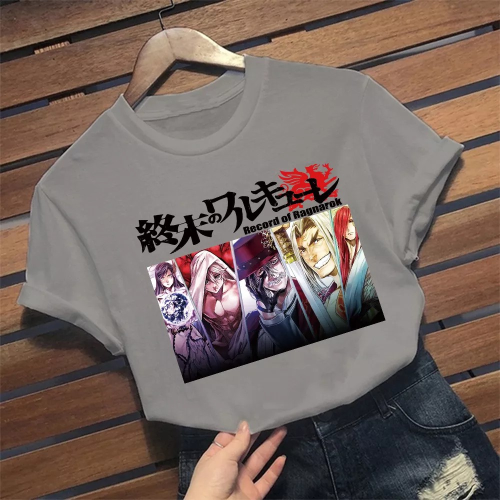 Kaos Anime Record Of Ragnarok Manga Baju Shuumatsu No Valkyrie Adam Buddha Jepang Wibu