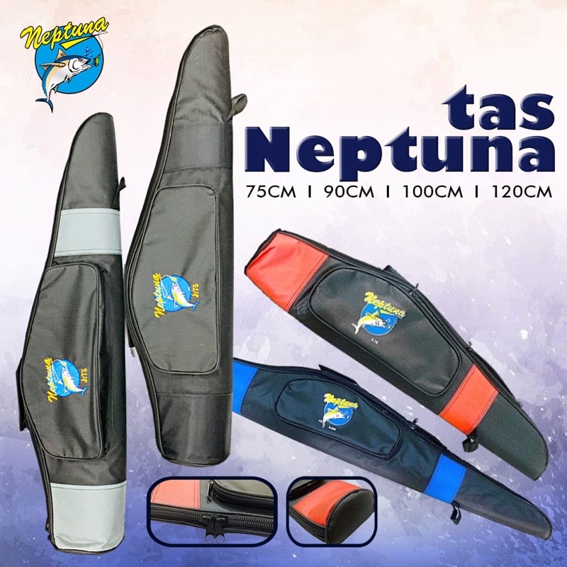 Tas NEPTUNA SPON 100 CM | Spon Tebal | Resleting Tebal | Logo Bordir