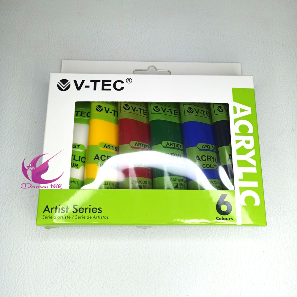 

RK Cat Acrylic V-Tec Acrylic Colours Set 6 Colours 35ml VT-635A