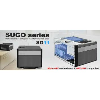 CASING SILVERSTONE SUGO SG11 Mini ITX | ATX PSU