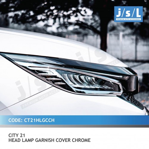 GARNIS DEPAN HONDA CITY 2021 CHROME