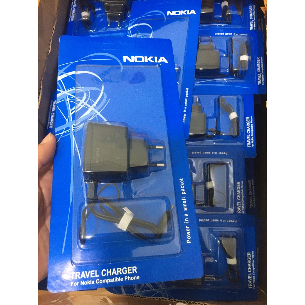 Charger nokia 6101 ORIGINAL batok besar colokan kecil N95/N70/N70/N73/E71/E72/E63