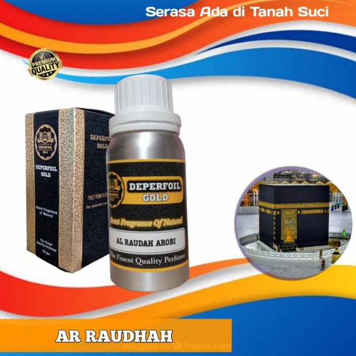 Segel 100 ml Bibit Parfum Raudah / Parfum Raudhah Arabi