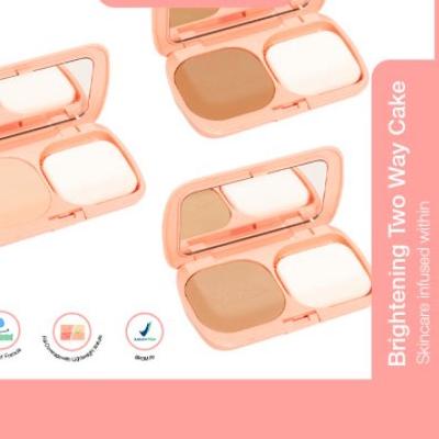 ❃ REVELINE Brightening Two Way Cake - Bedak Padat ♧