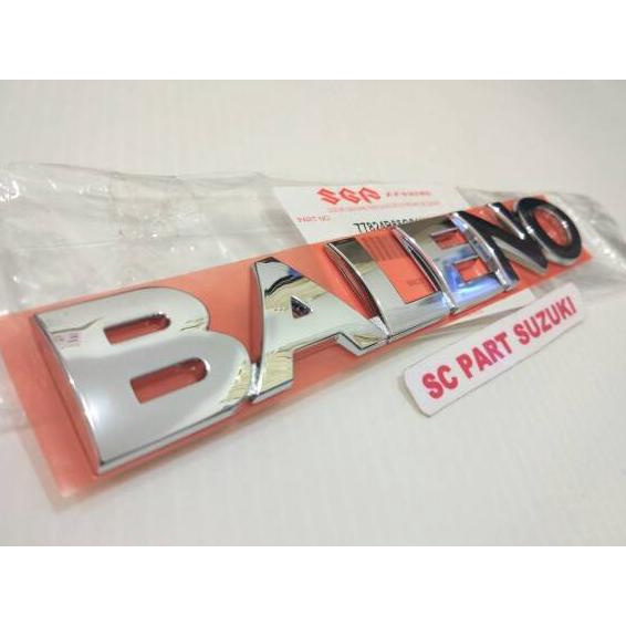 Emblem Logo Baleno Suzuki Baleno.