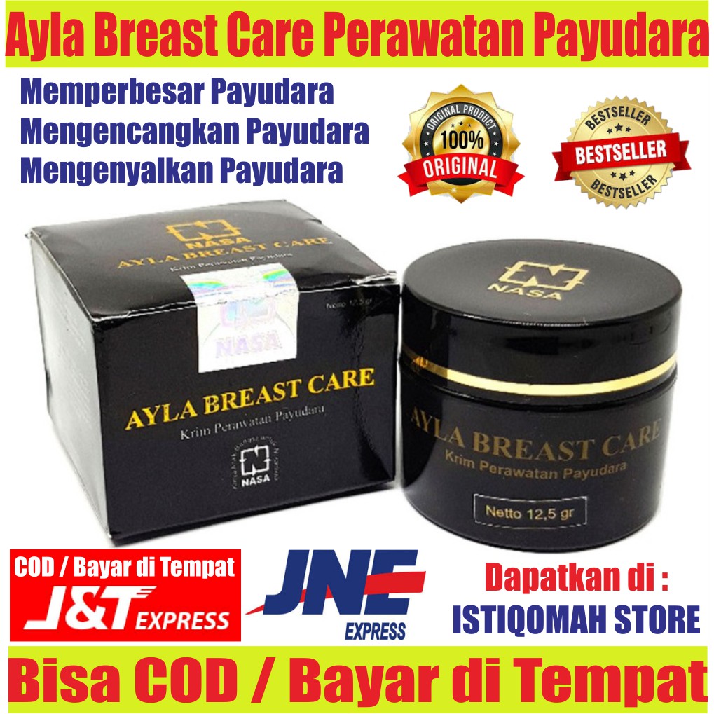 AYLA BREAST CARE - Pembesar Payudara - Pengencang Payudara - Pembesar Bokong - Produk Original NASA