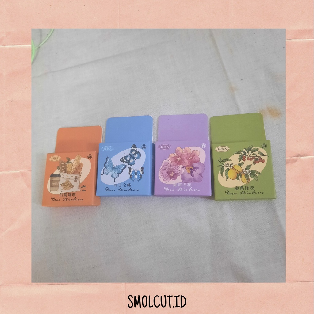 

Sticker SET Deco 46 pcs / Aesthetic sticker / stiker gambar aestetik